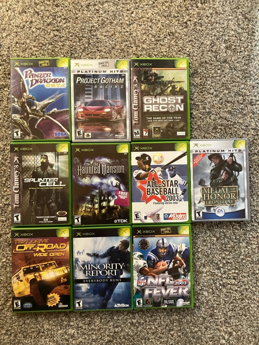 Video Game Lot — Assorted Xbox Games